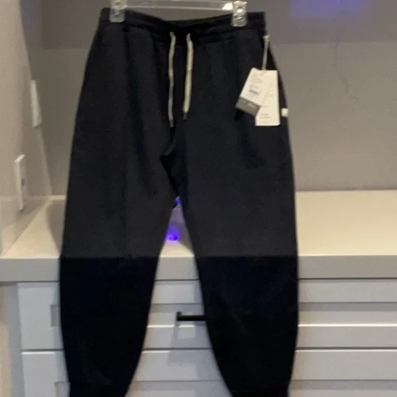 NWT VUORI PERFORMANCE JOGGER PANTS SIZE MEDIUM. MIDNIGHT HEATHER. - Picture 4 of 5
